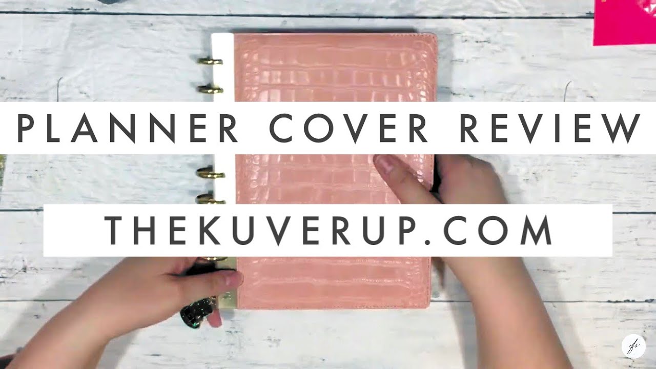 Classic Size Planner Cover from thekuverup.com // Planner Cover Comparison