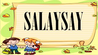 ANO ANG SALAYSAY? | Pagsasalaysay: Kahulugan Nito