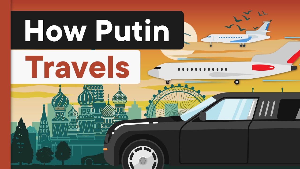 Vladimir Putin's Presidential car - Aurus Senat - on video