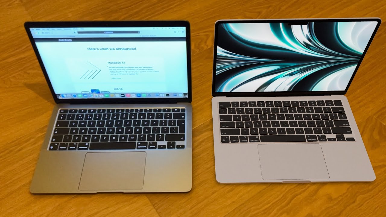 MacBook Air M1 and M2 COMPARISON YouTube