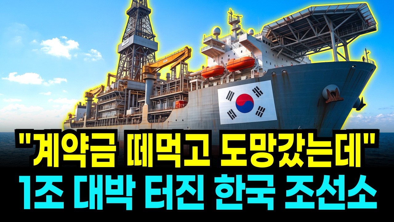 "계약금만 내고 야반도주" 10년 썩던 국산 괴물 선박, 전 세계가 다시 줄 선 이유