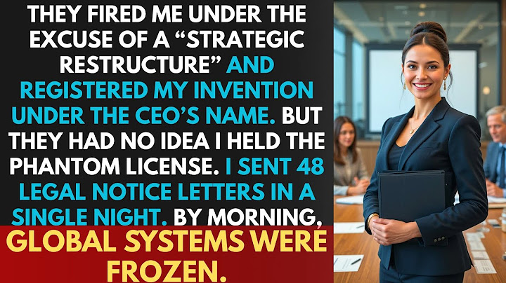 Boss Fired Me And Stole My $2.9B Patent—I Froze The Operations Of 48 Companies Around The World
