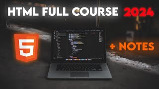 Html tutorial for beginners in hindi | Html full course 2024 + Notes