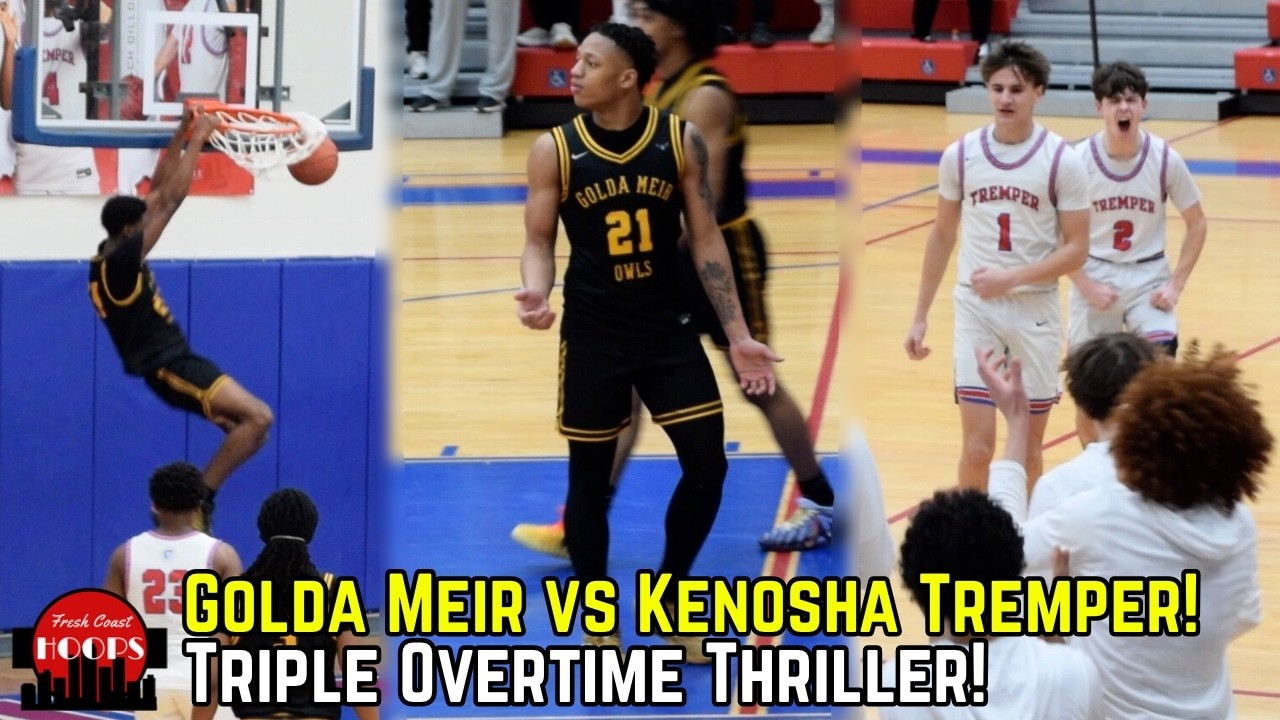Wisconsin Game Of The Season?! Golda Meir vs Tremper Goes To Triple OT!