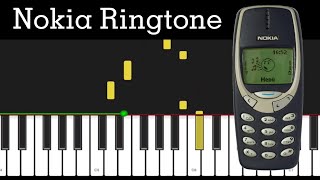 Nokia Ringing Tone in Synthesia Piano