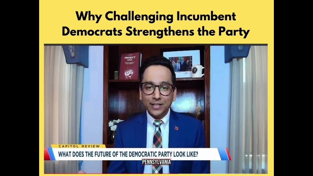 Challenging incumbent Democrats helps our party. 