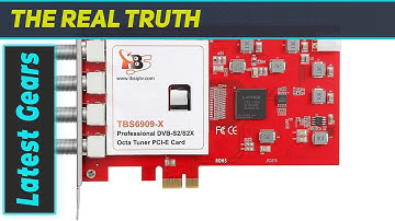TBS6909X DVB-S/ S2/ S2X 8 Tuner PCI Express Digital Satellite TV Card: The Ultimate Solution