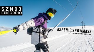 skiing the CIRQUE HEADWALL at ASPEN SNOWMASS! | vanlife colorado