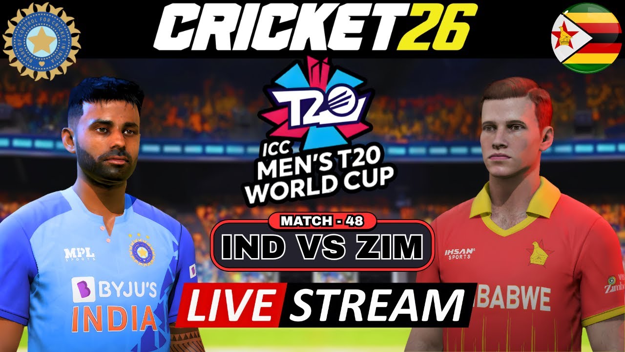 🔴LIVE - INDIA VS ZIMBABWE || LIVE || RAYZOR GAMING ||