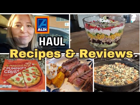 ALDI Haul Recipes & Reviews | Family Friendly Budget Meals | Fall Flavors