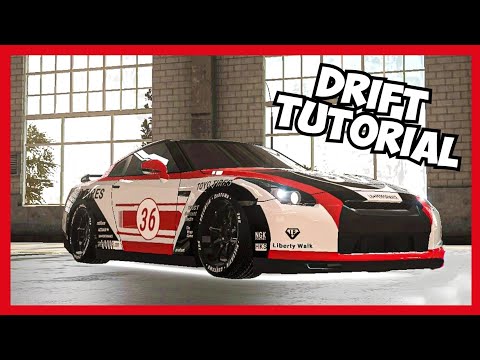 How To Drift in Real Driving School