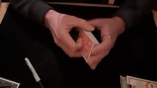 Tricky Joker Locator Tutorial. Card Mat Tutorials.