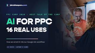 AI for PPC: How We Wired AI Into Our Google Ads Workflow (16 Real Uses)