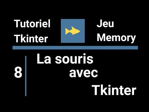 8. La souris avec Tkinter