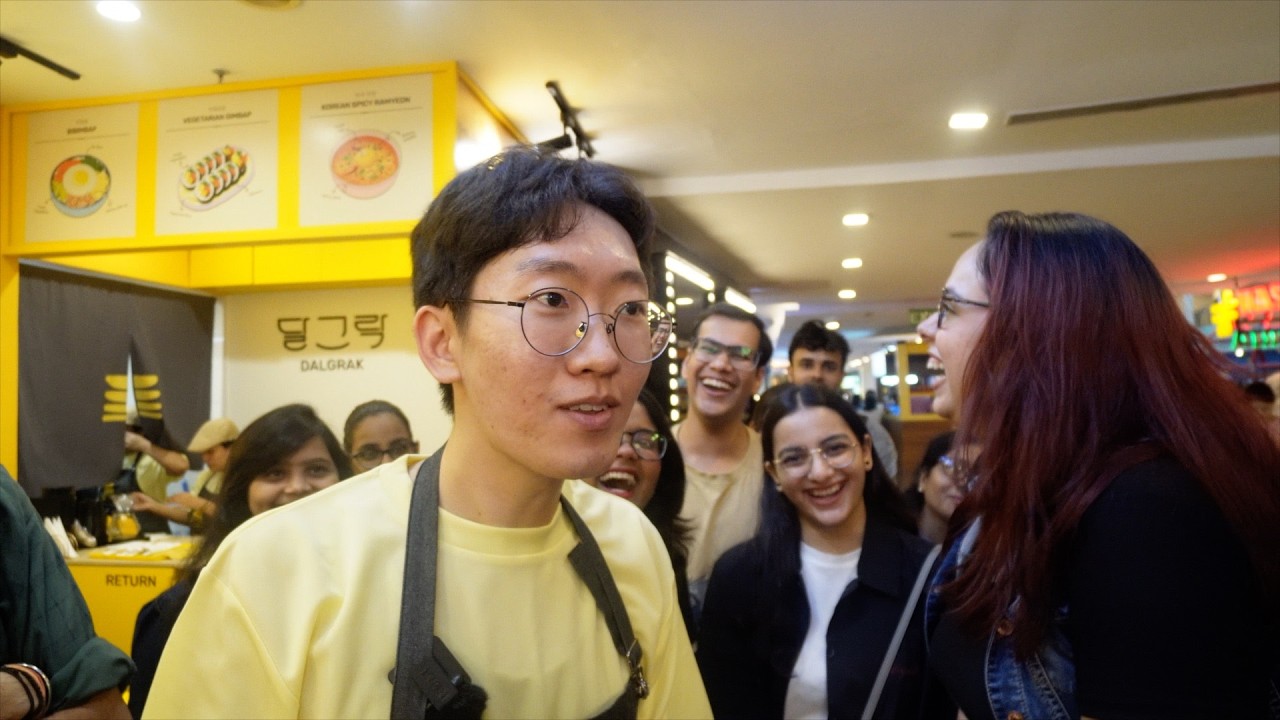EP34: 🇮🇳 I SOLD KOREAN FOOD IN DELHI AND IT WENT VIRAL 🤯