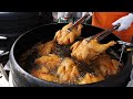 하루 200마리 팔리는 치킨? 장날이면 대박 터지는! 전국 오일장 가마솥 통닭집 몰아보기 TOP5 / Korean Fried Chicken / Korean Street food