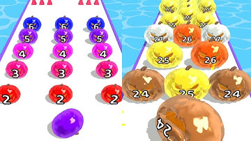 Marble Run 3D-Color Ball Race! Ball Run Game Levels (56-60) Android Gameplay