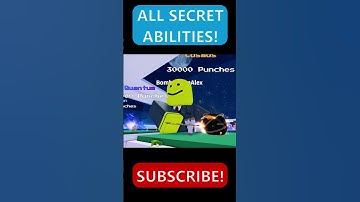 ALL Secret Abilities! #abilitywars #shorts