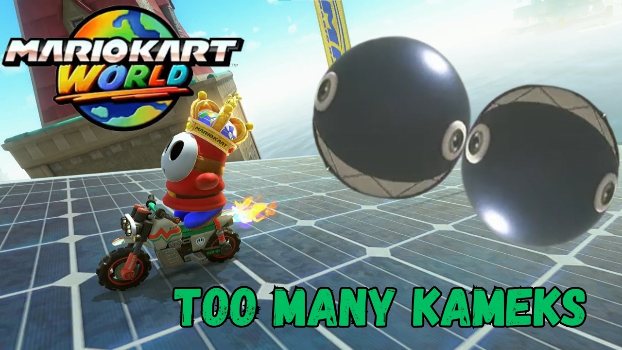 Mario Kart World Gameplay / ONLY Kameks / Vs Race / 150cc / Hard CPU