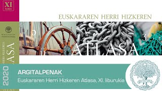 Euskararen Herri Hizkeren Atlasa - XI. liburukiaren aurkezpena