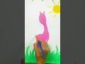 👣💖 DIY Footprint Painting! 🎨 Fun Art for Kids! 🪄 #painting #kidsvideo