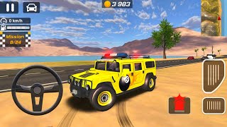 Police Drift Car Driving - Police Car Stunt Game - Gameplay #1 - Driving Gameplay screenshot 4