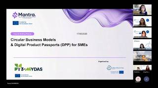Webinar Circular Business Models & Digital Product Passports DPP for SMEs