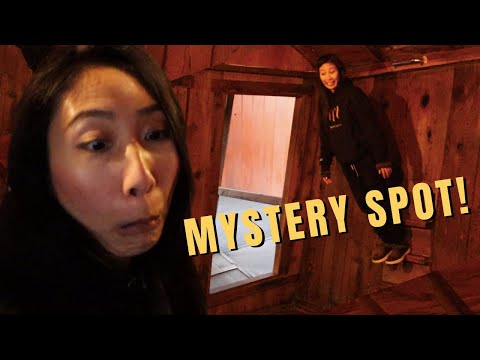 The MYSTERY SPOT in Santa Cruz California