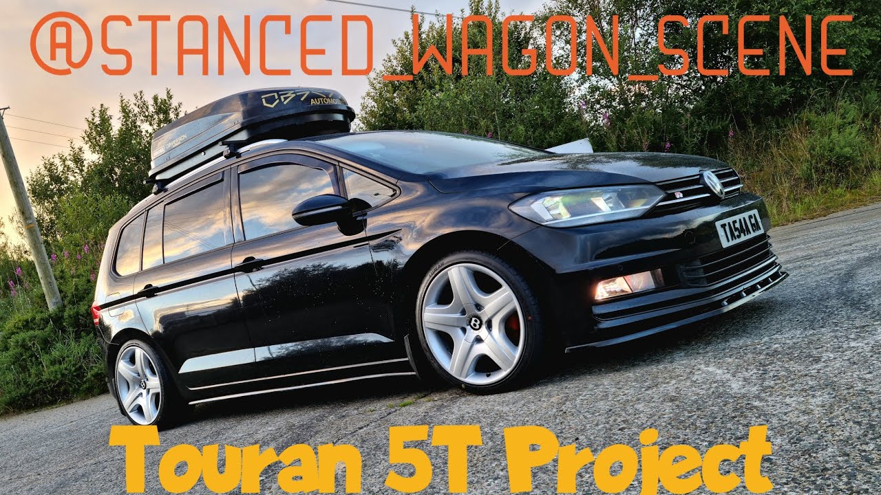 Modified Touran 5T Project Build @stanced_wagon_scene 