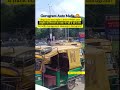 Illegal auto stand outside #Gurugram Bus Stand is causing daily traffic jams.