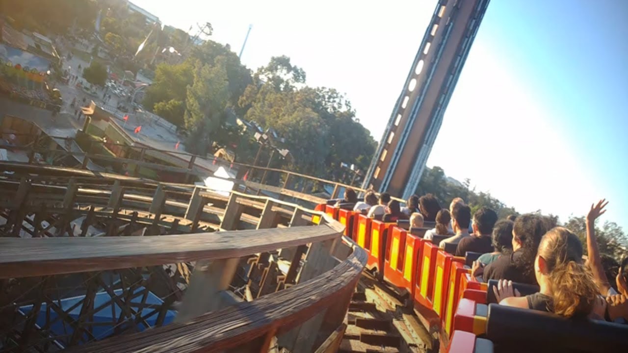 Grizzly - California's Great America - Back Row (4K HD POV) - July 2023 ...