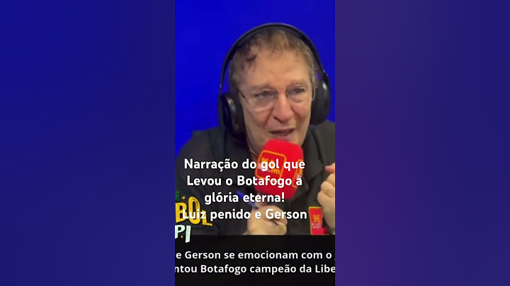 Botafogo campeão da libertadores da América 2024! Gol do título narrado por Luiz penido com Gerson