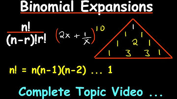 Binomial Thereom Full Topic  - Basics,Pascals triangle,n-th term with Practice Problems