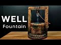 How to Make Wishing Well Water Fountain. DIY Fountain