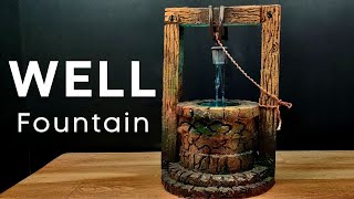 How to Make Wishing Well Water Fountain. DIY Fountain