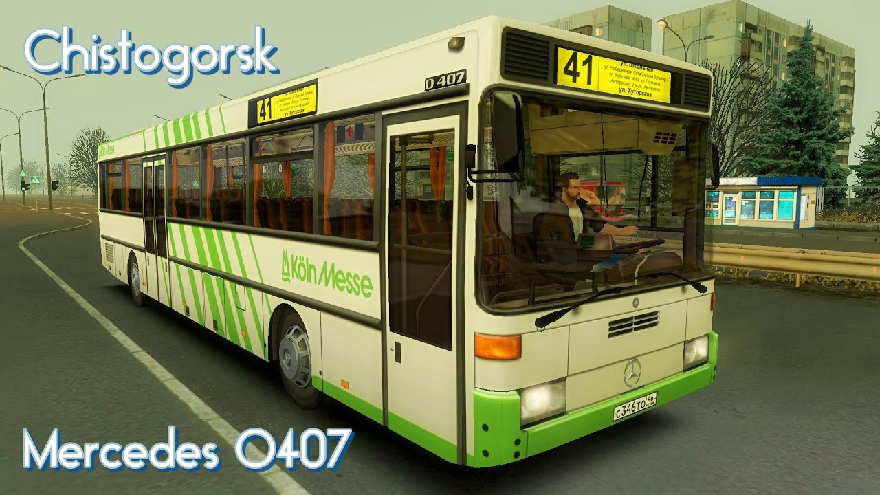 Mercedes O407 | OMSI 2 | Chistogorsk [41k] - YouTube