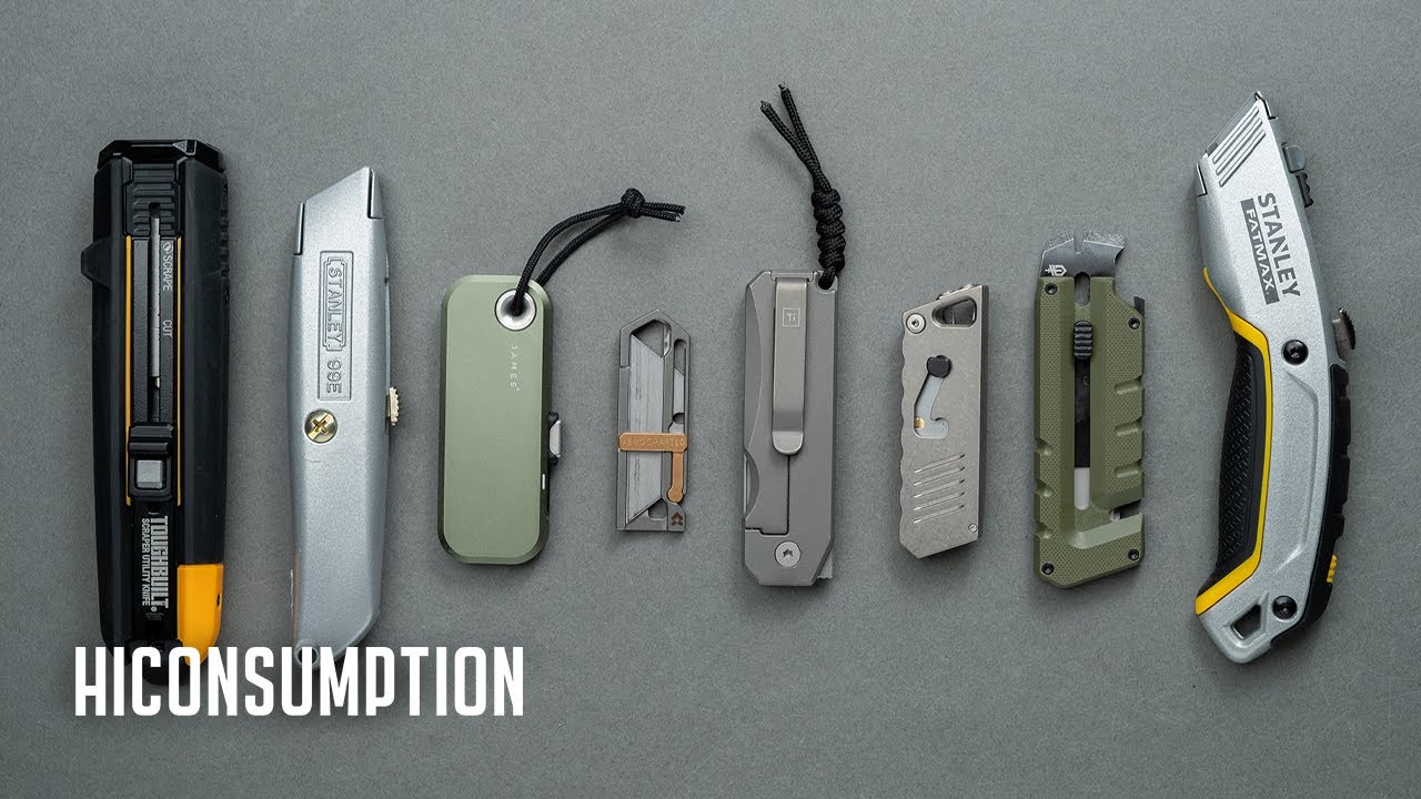 REKT Utility Knife & EDC Box Cutter – Dapper Design