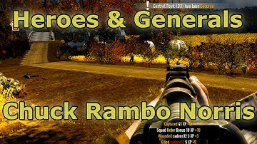 Heroes & Generals One Man Army Bolty & Revolver RAMPAGE!!!