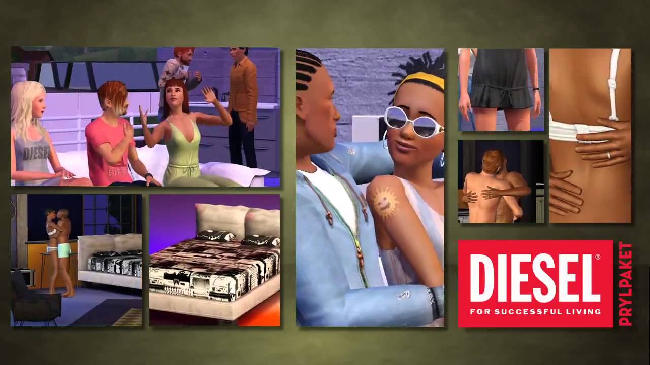 The sims 3 diesel prylpaket youtube