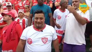 Programa bastidores torcida Sangue Rubro rumo a Santos  jogo do acesso do Noroeste