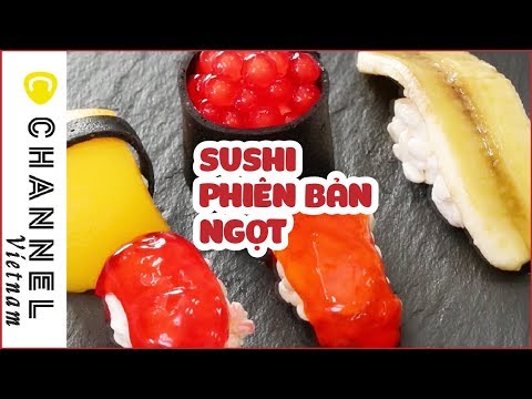 Video Hướng dẫn cách làm SUSHI ngọt - youtube