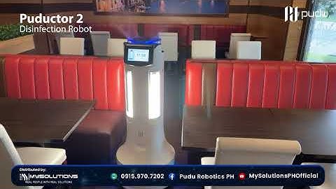 Puductor 2 The Disinfection Robot (Industry Applications) | MySolutions