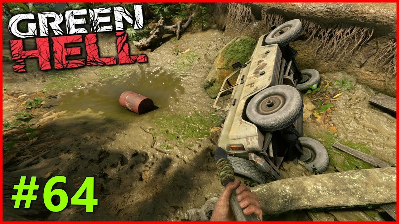 #64. On récupère la gourde, et on se venge !! → Green Hell 0.5.5 (let's play gameplay fr) - YouTube