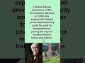 ThomasEdison#ElectricRailway#Innovation#History #ElectricTransport#Did you know