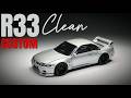 Hot Wheels Nissan Skyline R33 GTR | EASY Clean Built Custom
