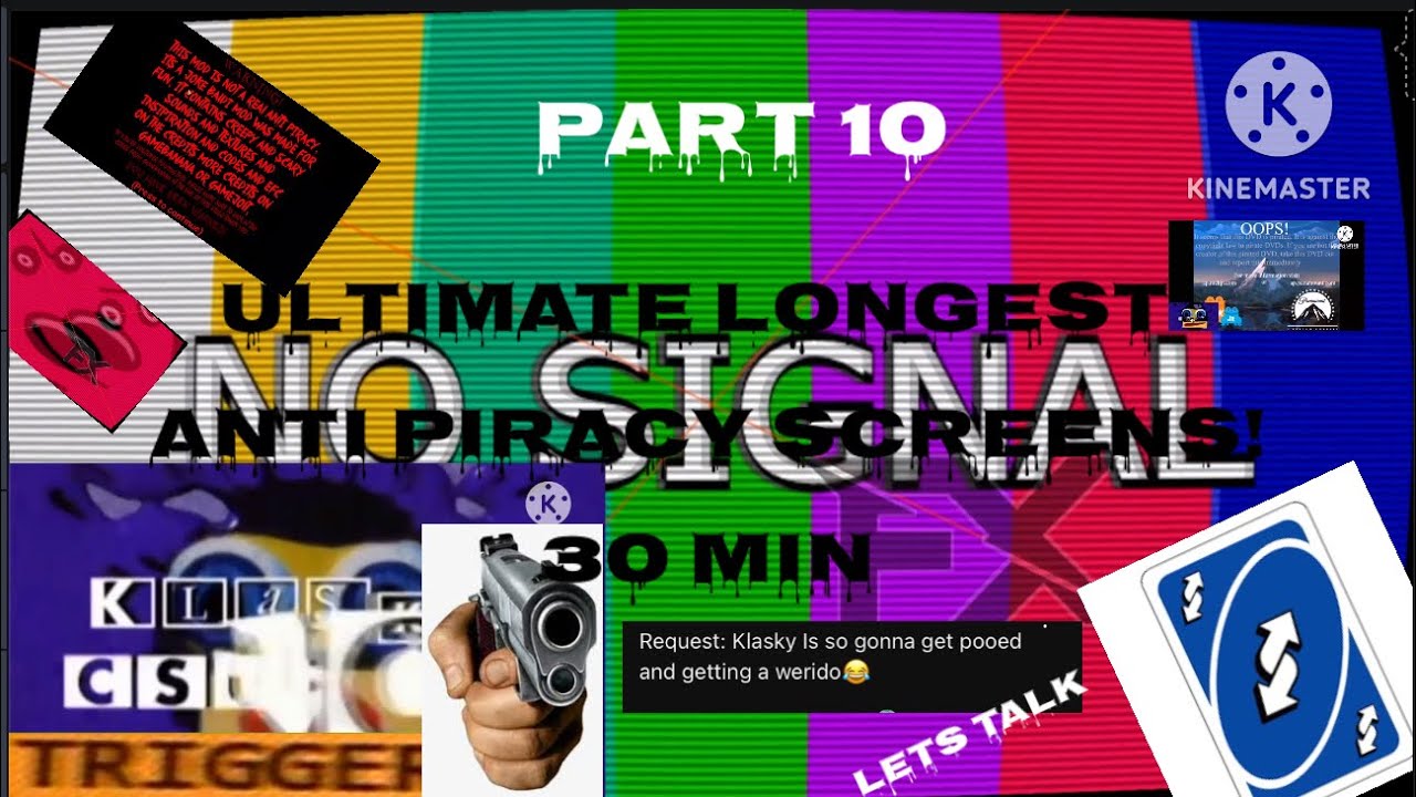 ULTIMATE LONGEST ANTI PIRACY SCREEN VIDEO! REACTING / RATING (BONUS VIDEOS) PART 10!