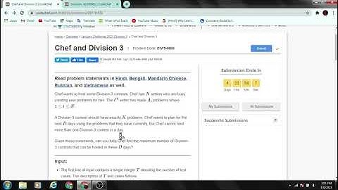Codechef || Chef and Division 3 | DIVTHREE || Approach ||CODEwithUS