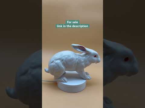 Vintage Ceramic Rabbit Figurines