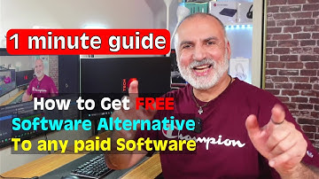 How to Find Free Alternative to Any Paid Software