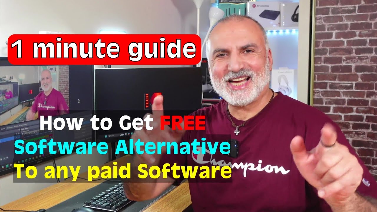 How to Find Free Alternative to Any Paid Software